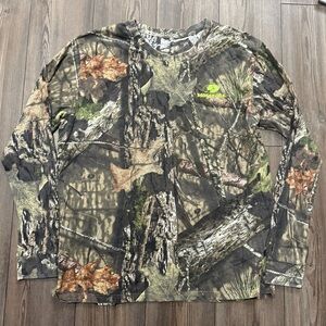 Mossy Oak Break-Up Camo Long Sleeve Shirt Hunting Outdoor Workwear
